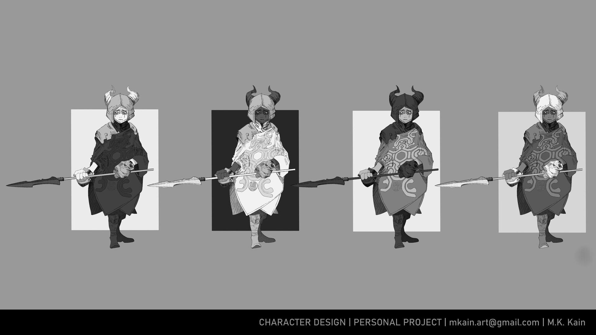 Character Design | Personal Project | mkain.art@gmail.com | M.K. Kain Character Design | Personal Project | mkain.art@gmail.com | M.K. Kain