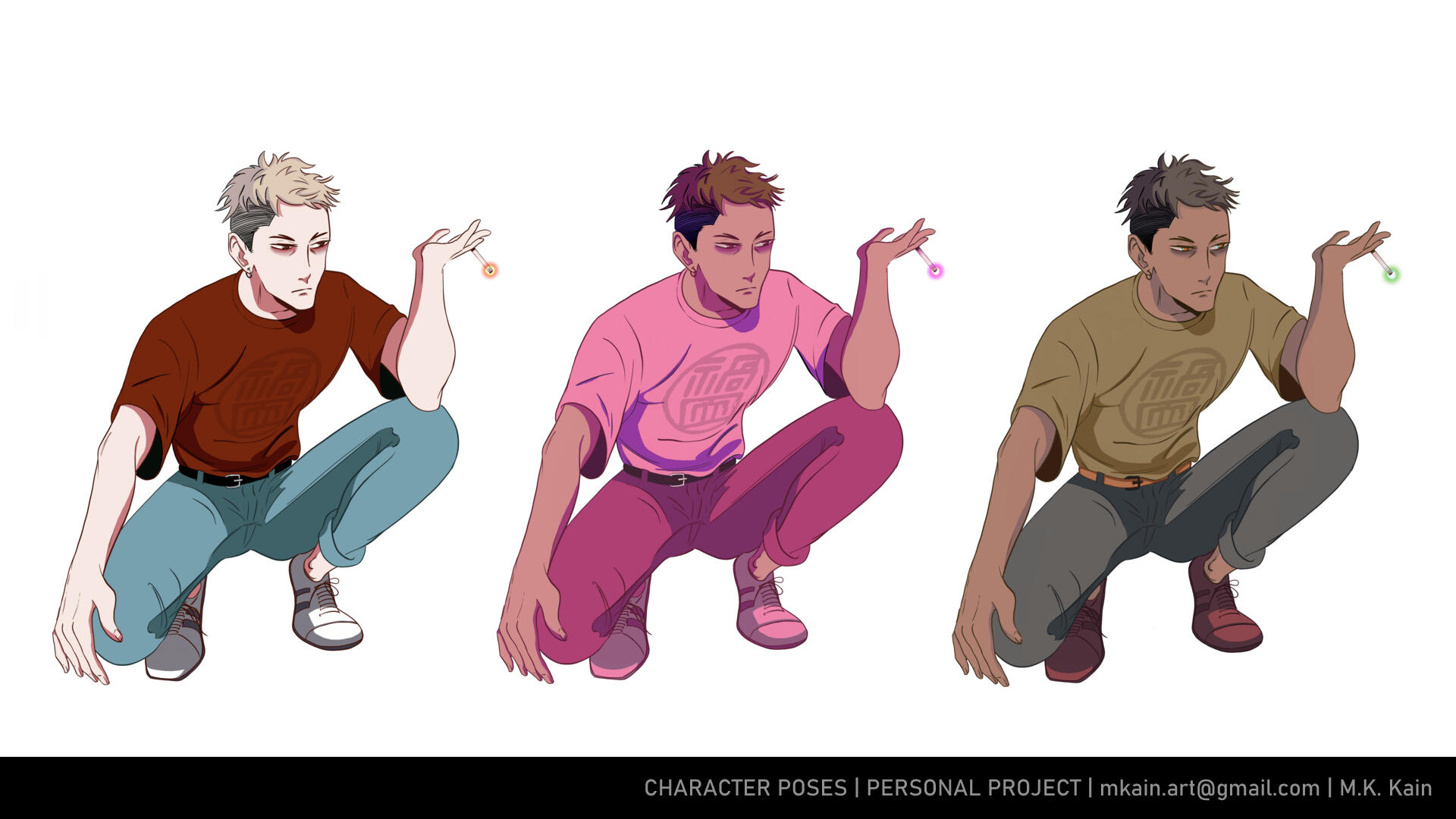 Character Poses | Personal Project | mkain.art@gmail.com | M.K. Kain Character Poses | Personal Project | mkain.art@gmail.com | M.K. Kain