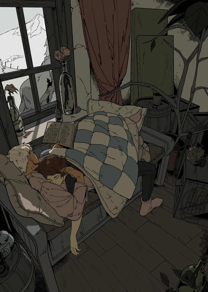 Lovers Reading Lovers Reading